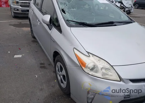 2012 Toyota Prius Three z USA, uszkodzony, nr VIN JTDKN3DU1C5456895